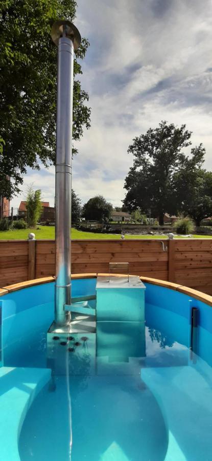 Kota Scandinave Avec Son Bain Nordique Privatif - Gite Du Moulin 62130 Pierremont Bagian luar foto