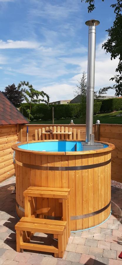 Kota Scandinave Avec Son Bain Nordique Privatif - Gite Du Moulin 62130 Pierremont Bagian luar foto