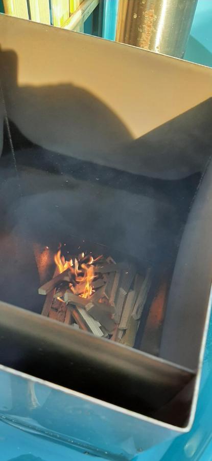 Kota Scandinave Avec Son Bain Nordique Privatif - Gite Du Moulin 62130 Pierremont Bagian luar foto